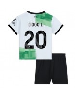 Liverpool Diogo Jota #20 Venkovní dres pro děti 2023-24 Krátký Rukáv (+ trenýrky)